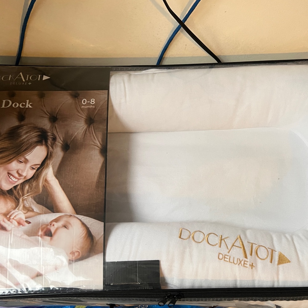 DockATot Deluxe+ White Infant Lounger - Picture 8 of 8